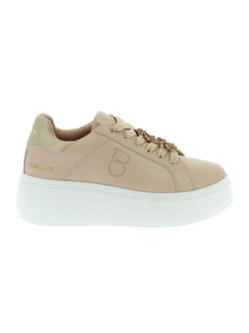 Elettra sneakers da donna in pelle beige TOSCA BLU | SS2502S011C05